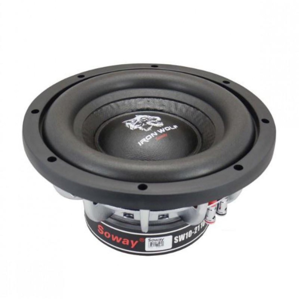 Soway SW10-21 Subwoofer Αυτοκινήτου 1500w Iron Wolf Soway