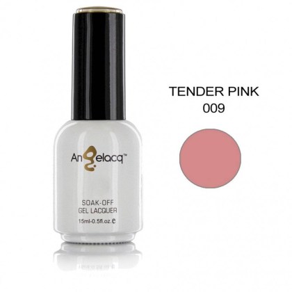 Βερνίκι Ημιμόνιμο Επαγγελματικό Tender Pink 009 15ml-0.5fl.oz ANGELACQ