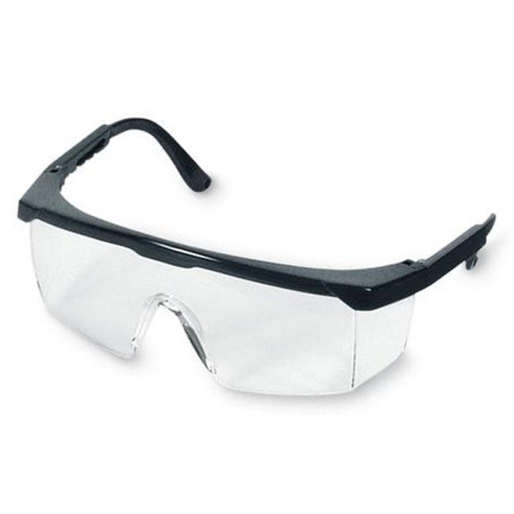 Γυαλιά Προστασίας Μαύρος Σκελετός Ρυθμιζόμενος