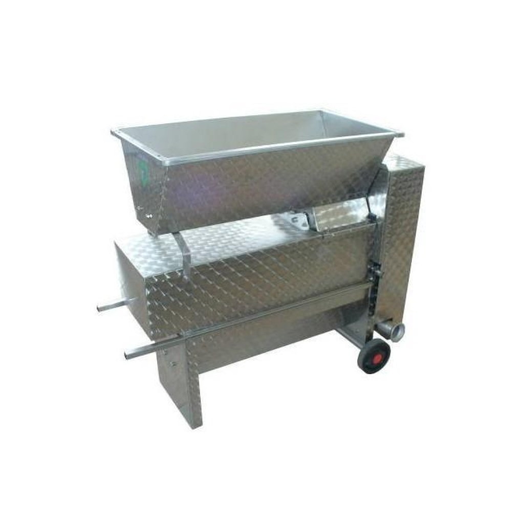 Σπαστήρας Ηλεκτροκίνητος Σταφυλιών με Αντλία Μούστου ENOITALIA ΕΝΟ 20 ΙΝΟΧ