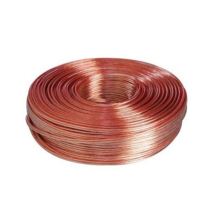 ferrara-καλώδιο-ηχείων-διαφανές-2-x-0.75mm-1-100m-