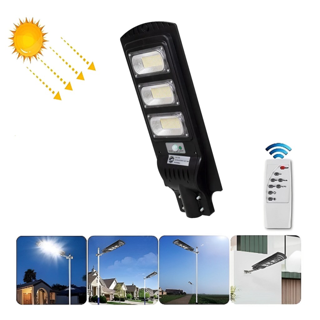 ηλιακός-προβολέας-led-δρόμου-με-πάνελ-150w-ψυχρό-λευκό-6000k-με-τηλεχειριστήριο