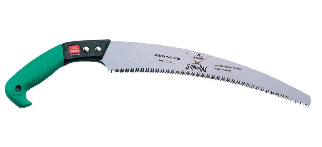 Πριόνι Χειρός SAMURAI με Κυρτή Λάμα C-330-LH