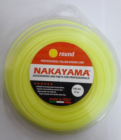 nakayama-professional-yellow-round-line-μεσινέζα--3-5mm-x-37m