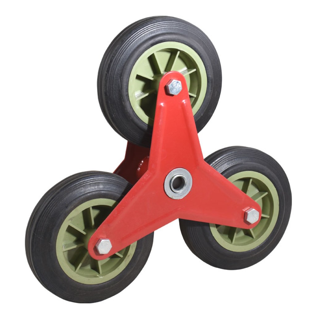 ΤΡΟΧΟΙ ΣΥΜΠΑΓΕΙΣ 3x6'', Φ155 mm - ΠΛΑΣΤΙΚΕΣ ΖΑΝΤΕΣ ΣΥΝΑΡΜΟΓΉ ΣΕ ΜΕΤΑΛΛΙΚΗ ΒΑΣΗ Φ16 mm