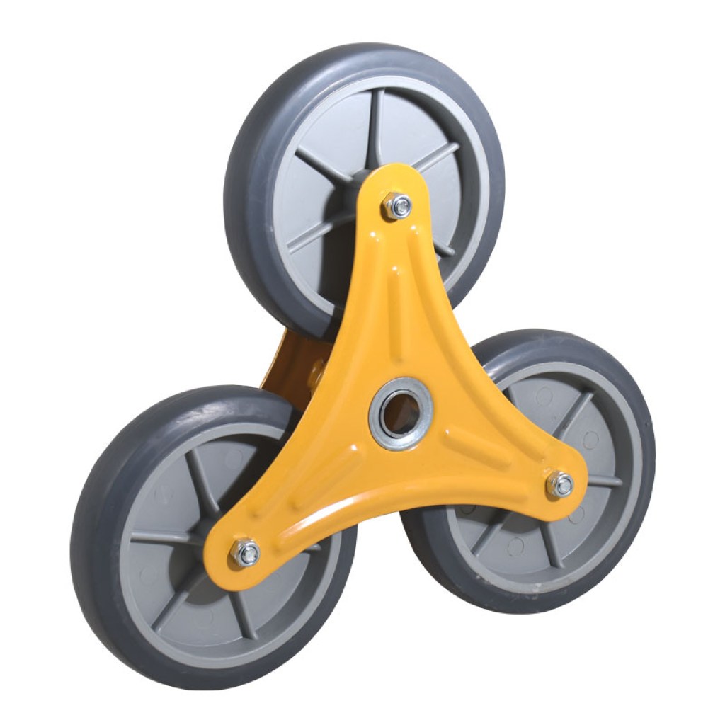 ΤΡΟΧΟΙ ΣΥΜΠΑΓΕΙΣ 3x6'', Φ150 mm - ΠΛΑΣΤΙΚΕΣ ΖΑΝΤΕΣ ΣΥΝΑΡΜΟΓΗ ΣΕ ΜΕΤΑΛΛΙΚΗ ΒΑΣΗ Φ20 mm