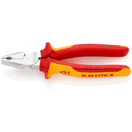Πένσα Ατσαλοσύρματος με Υπομόχλιο  VDE 1000V KNIPEX 200 