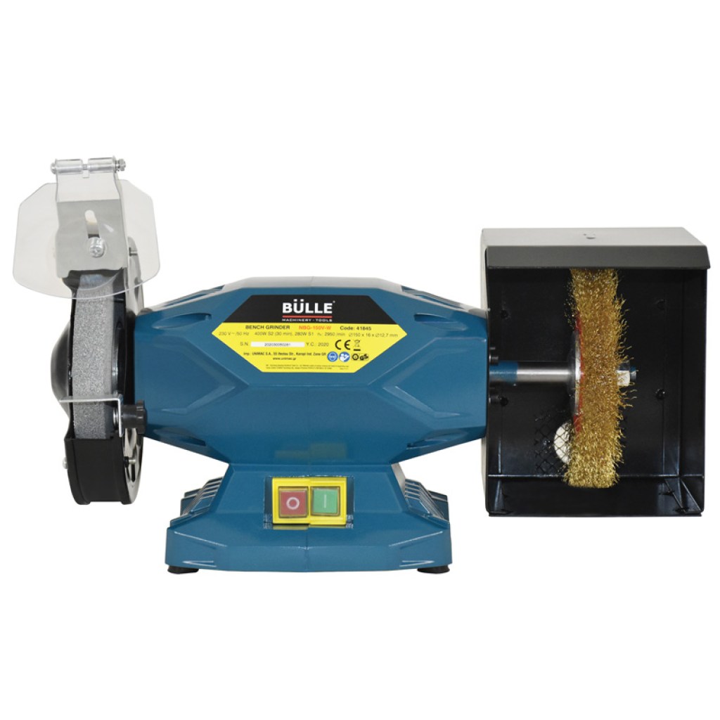 ΤΡΟΧΟΣ ΔΙΔ.ΠΑΓΚΟΥ 400W, Φ150 mm ΜΕ ΒΟΥΡΤΣΑ