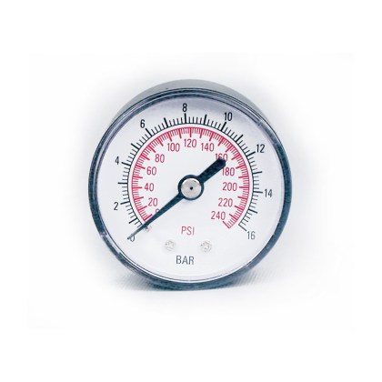ΜΑΝΟΜΕΤΡΟ ΑΕΡΟΣΥΜΠΙΕΣΤΗ 1/8'' - Φ40 - ΠΙΣΩ ΒΟΛΤΑ