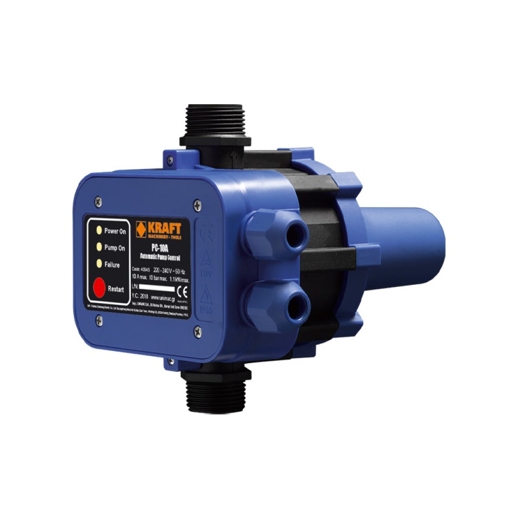 ΗΛΕΚΤΡΟΝΙΚΟΣ ΕΛΕΓΚΤΗΣ ΠΙΕΣΗΣ ΝΕΡΟΥ ΈΩΣ 1100 WATT/1.5HP