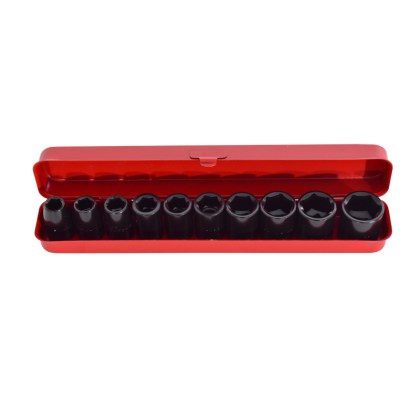 ΚΑΡΥΔΑΚΙΑ 1/2' CR-V ΣΕΤ 10 ΤΕΜΑΧΙΑ: 10, 11, 12, 13, 15, 17, 19, 21, 21, 22, 24 mm