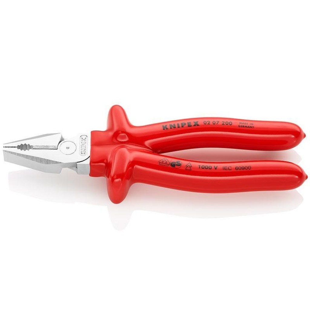Πένσα Ατσαλοσύρματος με Υπομόχλιο VDE 1000V KNIPEX 225 mm
