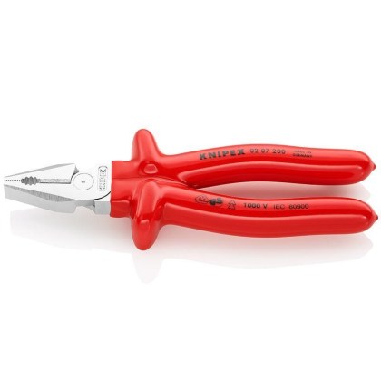 Πένσα Ατσαλοσύρματος με Υπομόχλιο  VDE 1000V KNIPEX 225 mm 