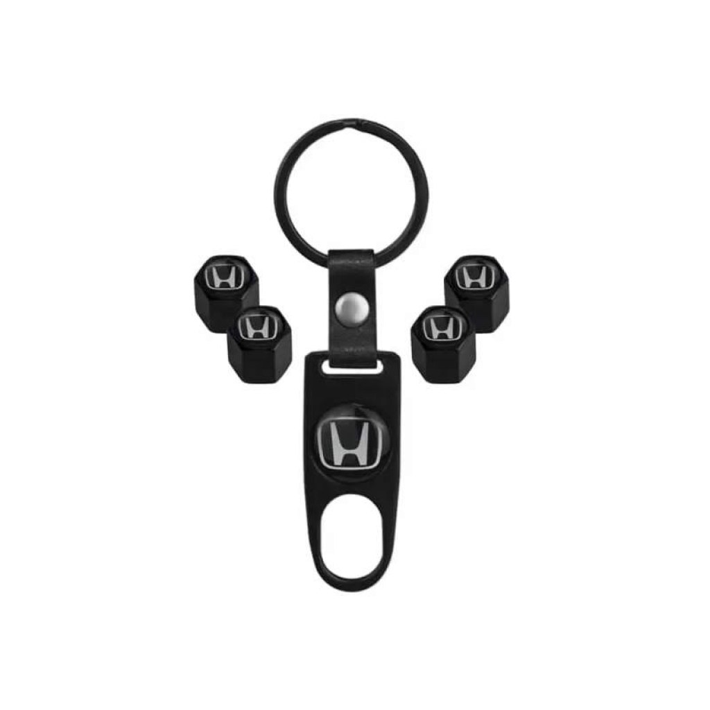 honda-yx-007-βαλβίδες-αυτοκινήτου-air-cap-4-τεμ-honda-σετ-με-μπρελόκ