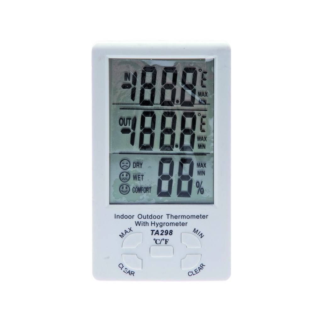 ta298-θερμόμετρο-υγρασιόμετρο-ρολόι-indoor-outdoor-thermometer-with-ygrometer-