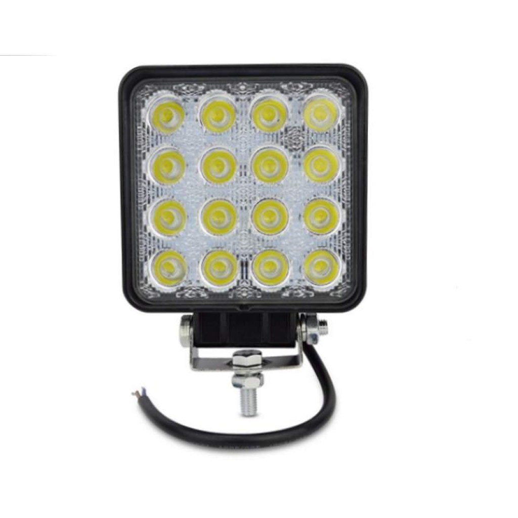 car-super-power-irradiation-lamp-προβολέας-αυτοκινήτου-16-led-λευκά-αδιάβροχος-ip68-48w-