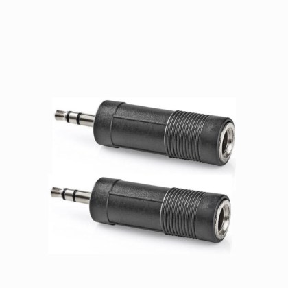 xin-yue-αντάπτορας-stereo-3,5mm-male-6,35mm-female-2-τεμ-