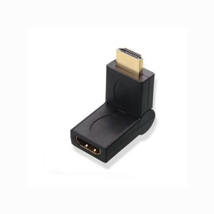 renzhe-αντάπτορας-male-hdmi-female-hdmi-γωνία-1-τεμ