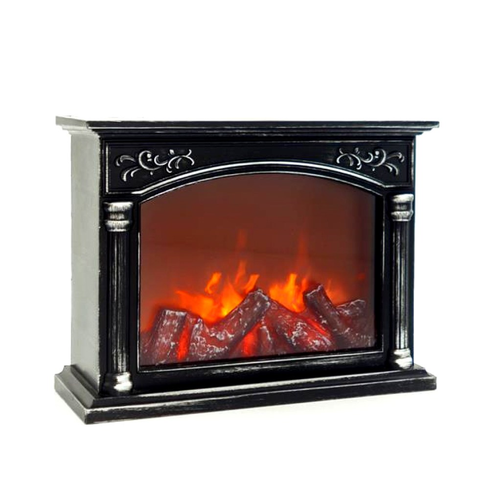 τζάκι-πλαστικό-με-εφέ-φλόγας,-μπαταρίας-33x12x24cm