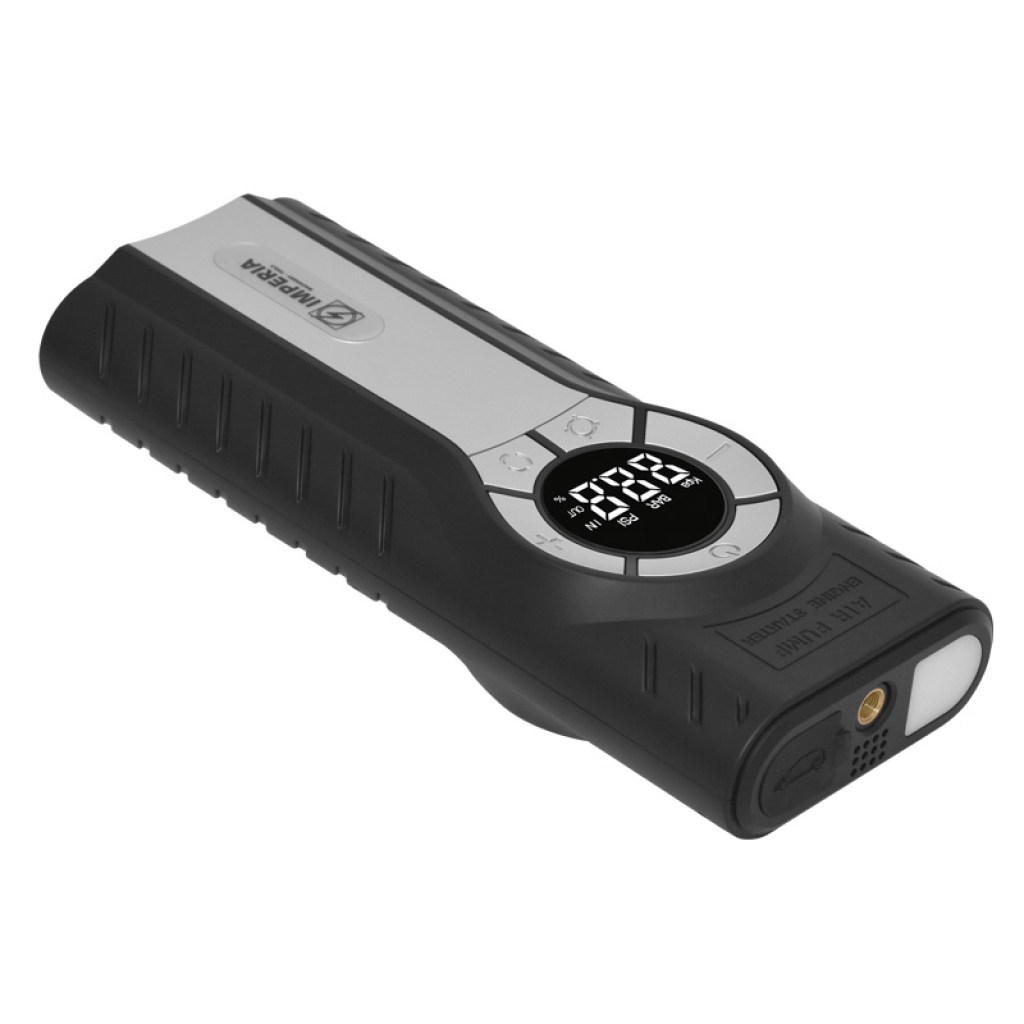 JUMPSTART - POWER BANK - MINI COMPRESSOR - ΦΑΚΟΣ 4 σε 1 ΜΕ ΜΠΑΤΑΡΙΑ LFP