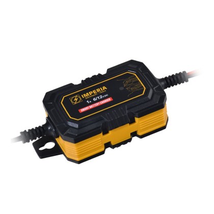 ΦΟΡΤΙΣΤΗΣ & ΣΥΝΤΗΡΗΤΗΣ ΜΠΑΤΑΡΙΩΝ 6V/12V  1.0A