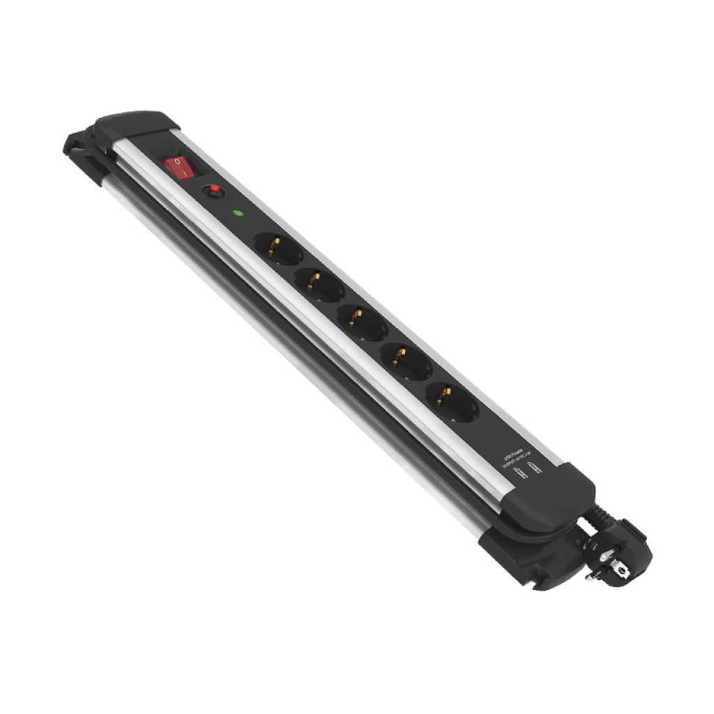 ΠΟΛΥΠΡΙΖΟ PRO ΜΕ ΠΡΟΣΤΑΣΙΑ 5 ΘΕΣΕΩΝ 3m +2x USB