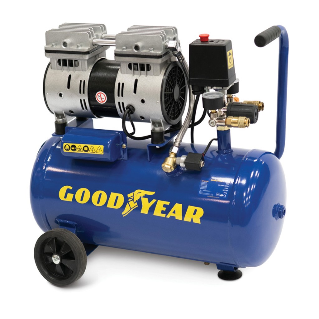 ΑΕΡΟΣΥΜΠΙΕΣΤΗΣ 24LT/1HP OILFREE ΧΑΜ. ΘΟΡΥΒΟΥ