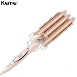 Τριπλό Ηλεκτρικό Ψαλίδι Μαλλιών KEMEI Ionic KM-1010
