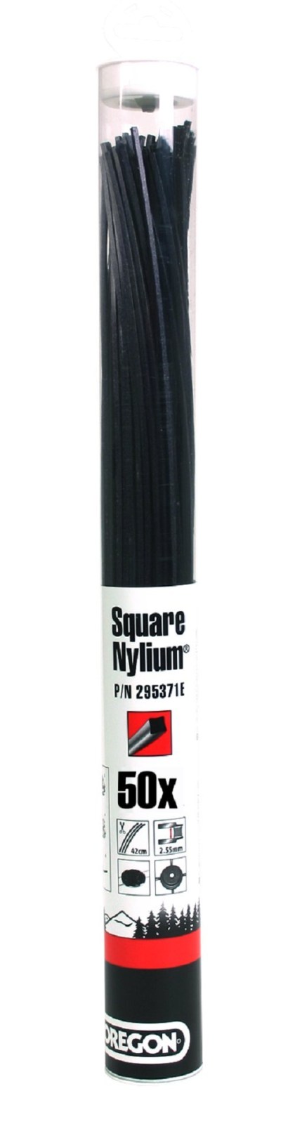 oregon-μεσινέζα-τετράγωνη-κλωστή-square-nylium-3,75mm-42m-θαμνοκοπτικού-