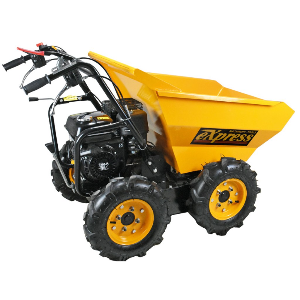 ΜΗΧΑΝΟΚΙΝΗΤΟ ΑΝΑΤΡΕΠΟΜΕΝΟ ΚΑΡΟΤΣΙ 400 ΚΙΛΩΝ ΜΕ ΚΙΝΗΣΗ ΣΤΟΥΣ 4 ΤΡΟΧΟΎΣ - ΒΕΝΖΙΝΟΚΙΝΗΤΗΡΑΣ 6.5HP