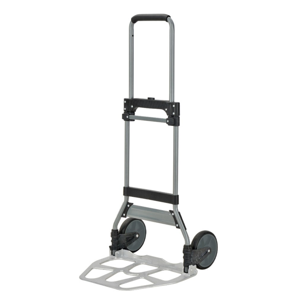 ΚΑΡΟΤΣΙ ΜΕΤΑΦΟΡΑΣ ΠΤΥΣΣΟΜΕΝΟ ΑΛΟΥΜΙΝΙΟΥ-ΜΕΤΑΛΛΟΥ 120 KG - 2 ΤΡΟΧΟΙ TPR Φ 175 mm