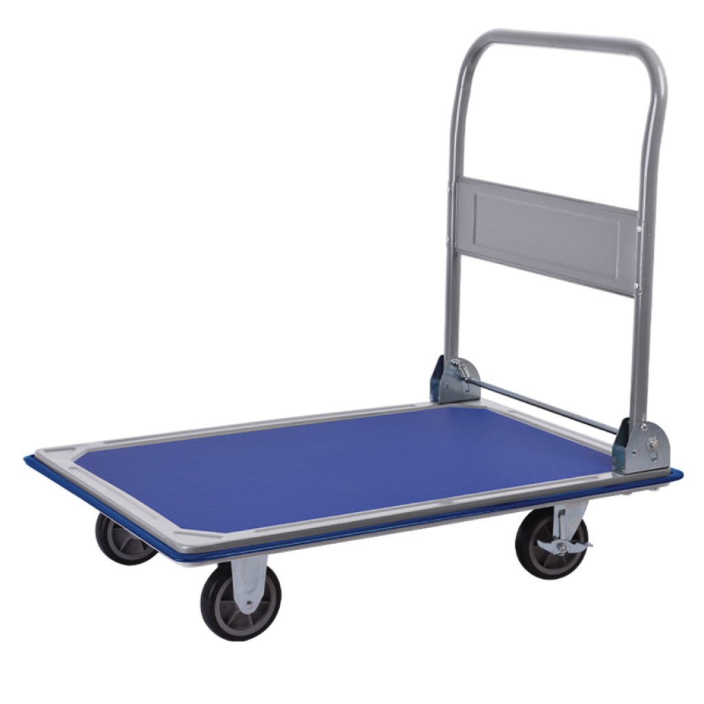 ΠΛΑΤΦΟΡΜΑ ΜΕΤΑΛΛΙΚΗ 300 KG - 915Χ615 - 4 ΤΡΟΧΟΙ TPR Φ 125 mm