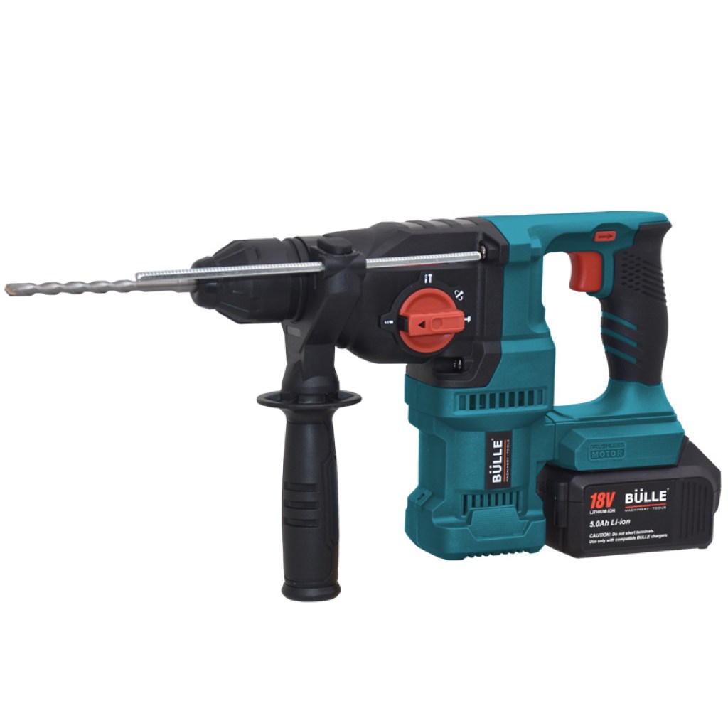 ΠΙΣΤΟΛΕΤΟ ΜΠΑΤΑΡΙΑΣ (BRUSHLESS) 18V  SDS-PLUS, 4 ΛΕΙΤΟΥΡΓΙΩΝ ΜΕ 2 ΜΠΑΤΑΡΙΕΣ 5Ah