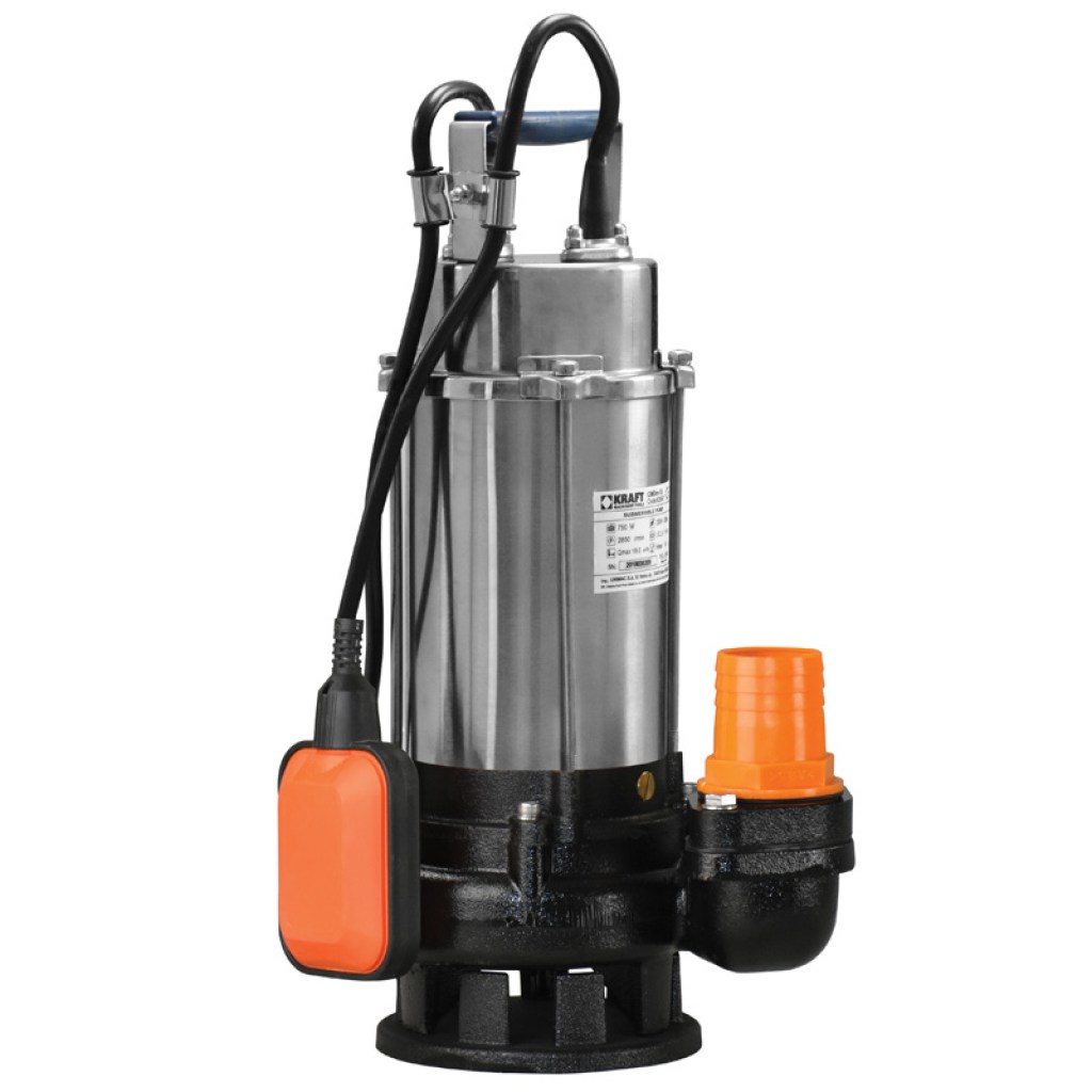 ΥΠΟΒΡΥΧΙΑ ΑΝΤΛΙΑ  ΑΚΑΘΑΡΤΩΝ INOX ΒΑΡΕΩΣ ΤΥΠΟΥ 750 W