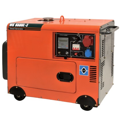 ΗΛΕΚΤΡΟΓΕΝΝΗΤΡΙΑ DIESEL ΚΛΕΙΣΤΟΥ ΤΥΠΟΥ WS8500L-3  (3-ph) , ATS