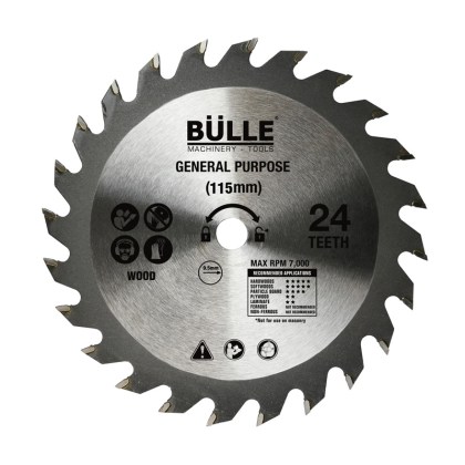 ΔΙΣΚΟΣ ΚΟΠΗΣ ΞΥΛΟΥ 24 ΔΟΝΤΙΩΝ 115x9.5 mm