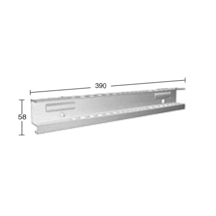 ΘΗΚΗ ΤΡΥΠΑΝΙΩΝ 390mm ΓΙΑ ΠΛΑΤΗ ΔΙΑΤΡΗΤΗ  HP-15 & HP-21