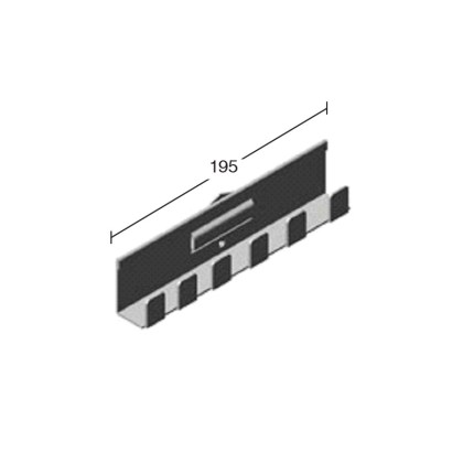 ΘΗΚΗ ΓΙΑ ΚΑΡΥΔΑΚΙΑ 195mm ΓΙΑ ΠΛΑΤΗ ΔΙΑΤΡΗΤΗ  HP-15 & HP-21 ΚΑΙ ΕΡΓΑΛΕΙΟΦΟΡΕΙΣ
