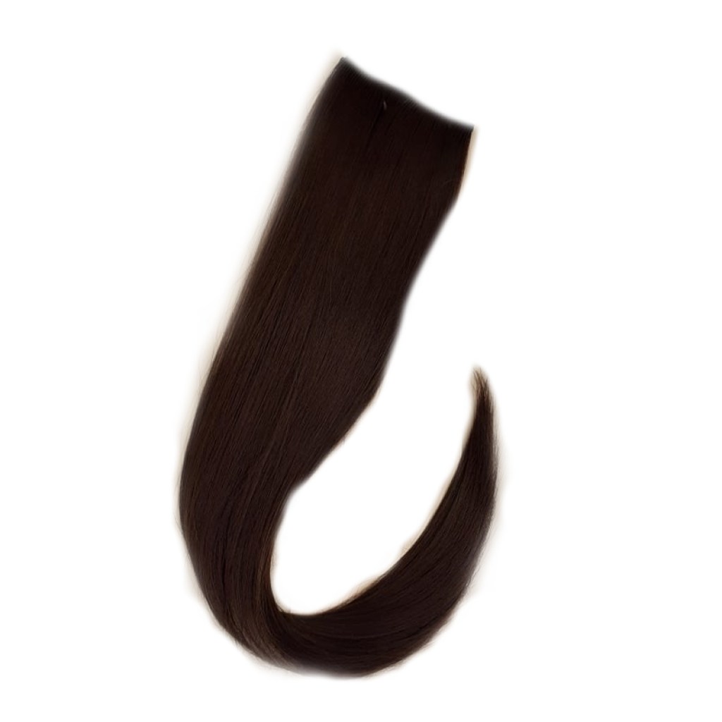 τρέσα-μαλλιών-ίσια-μακριά-60cm-με-κλιπς-χρώμα-καστανό-6a-wig