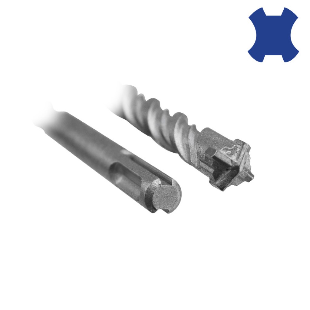 ΤΡΥΠΑΝΙ Φ6χ100χ160, 4 ΚΟΠΤΗΡΕΣ, SDS PLUS (ΣΕΤ 5 ΤΕΜ)