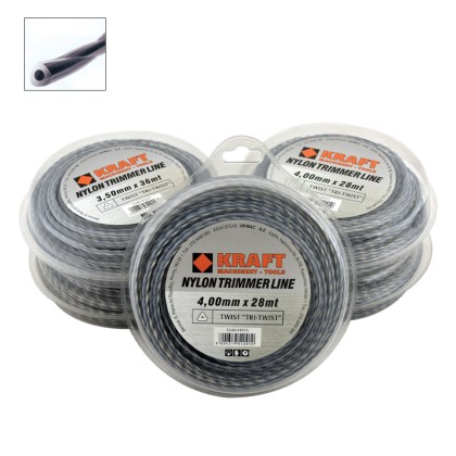 ΜΕΣΙΝΕΖΑ - ΝΗΜΑ ΚΟΠΗΣ ΕΛΙΚΟΕΙΔΗΣ TRI-TWIST Φ 3.00mm ΣΥΣΚΕΥΑΣΙΑ 50 ΜΕΤΡΑ (450gr)