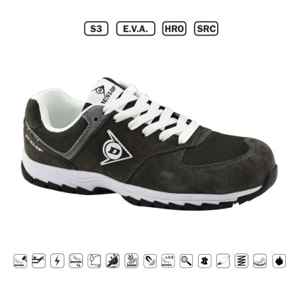 ΠΑΠΟΥΤΣΙΑ ΕΡΓΑΣΙΑΣ SUEDE+MESH FLYING ARROW - ΓΚΡΙ - S3,E.V.A.,HRO,SRC- ΜΕΓΕΘΟΣ46