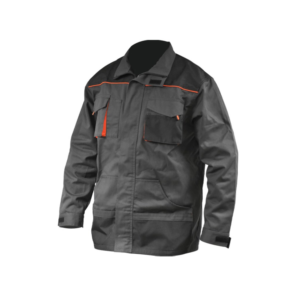 ΜΠΟΥΦΑΝ ΕΡΓΑΣΙΑΣ ME 9 ΤΣΕΠΕΣ ΓΚΡΙ - TETORON COTTON 270gr/m2 - EN ISO 20345:2011: ΜΕΓΕΘΟΣ S