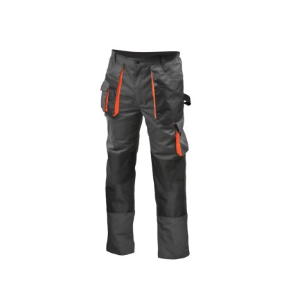 ΠΑΝΤΕΛΟΝΙ ΕΡΓΑΣΙΑΣ ME 8 ΤΣΕΠΕΣ ΓΚΡΙ - TETORON COTTON 270gr/m2 - EN ISO 20345:2011 - ΜΕΓΕΘΟΣ S