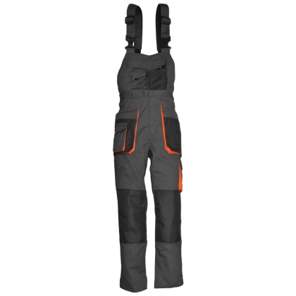 ΣΑΛΟΠΕΤΑΣ ΕΡΓΑΣΙΑΣ ΜΕ 11 ΤΣΕΠΕΣ ΓΚΡΙ - TETORON COTTON 270gr/m2 - EN ISO 20345:2011 - ΜΕΓΕΘΟΣ S