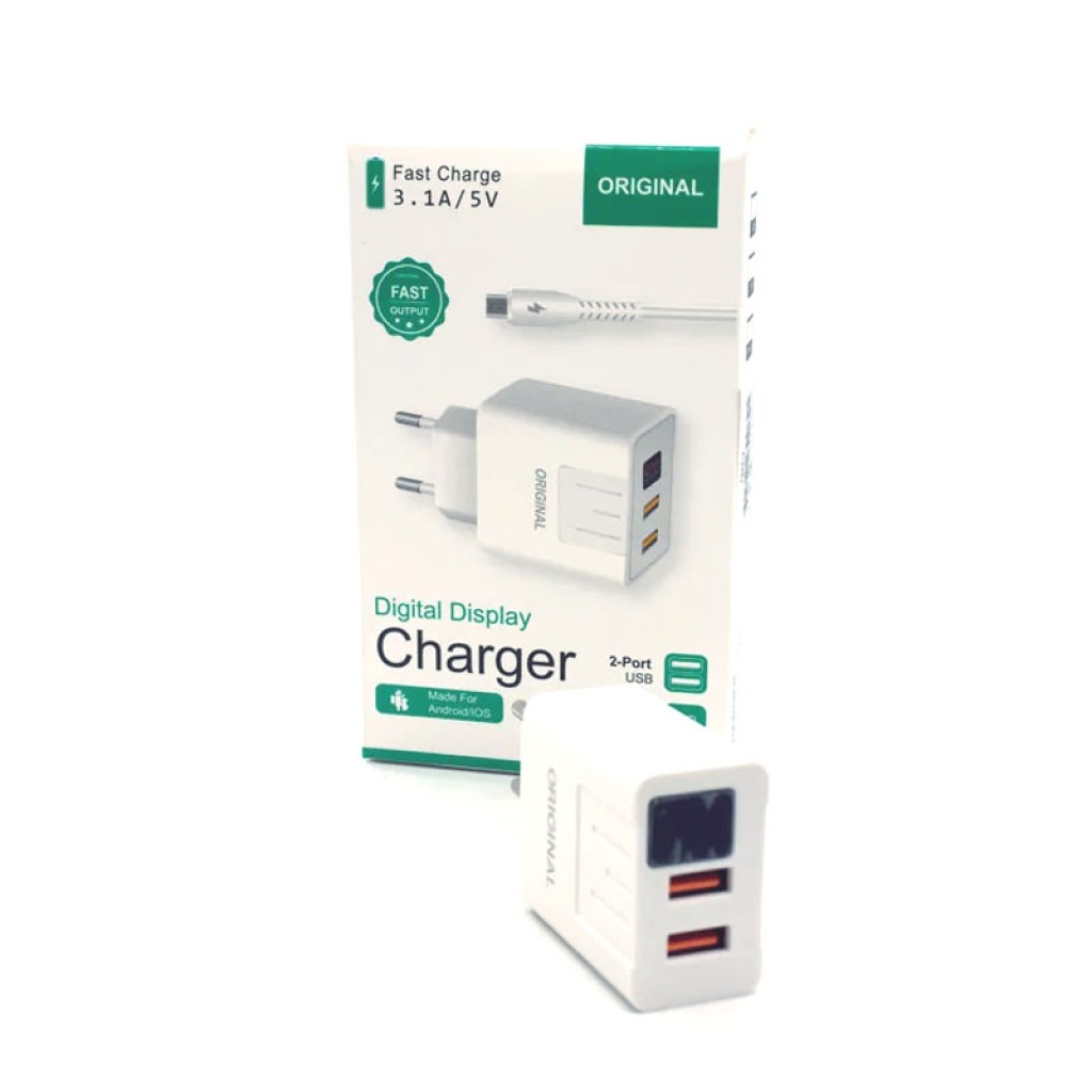 φορτιστής-τοίχου-με-οθόνη-και-2-θύρες-usb-3-1a-5v-original