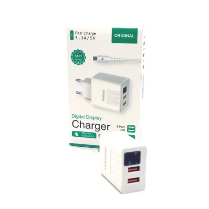 φορτιστής-τοίχου-με-οθόνη-και-2-θύρες-usb-3-1a-5v-original