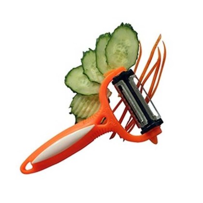 Καθαριστής – Αποφλοιωτής Roto Peeler  Καθαριστής – αποφλοιωτής 3 σε 1 χρώμα Πράσινο Αλλάζεις την λεπίδα εύκολα με τον επιλογέα και επιλέγεις τρείς διαφορετικούς τρόπους κοπής.