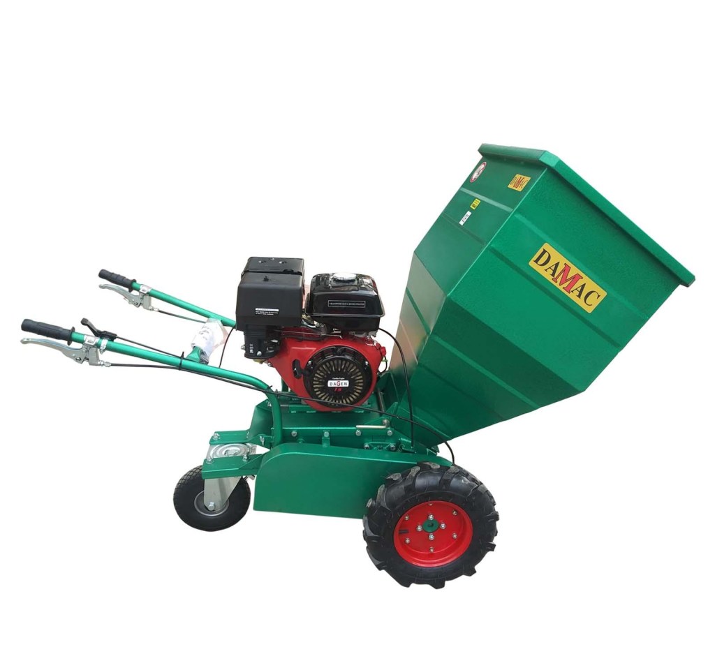 Βενζινοκίνητος Θρυμματιστής Κλαδιών Αυτοκινούμενος 15 HP DAMAC