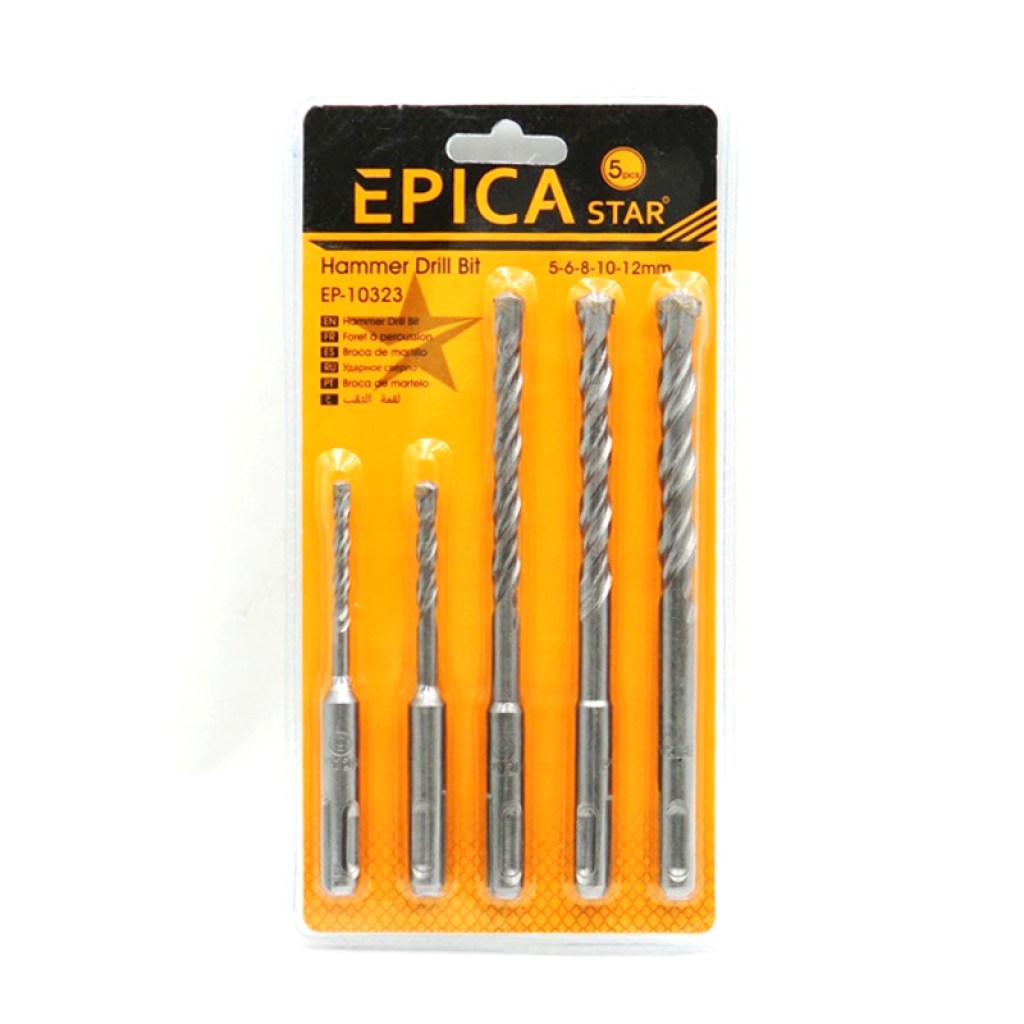 σετ-μύτες-τρυπανιού-5τμχ-epica-ep-10323-hammer-drill-bit